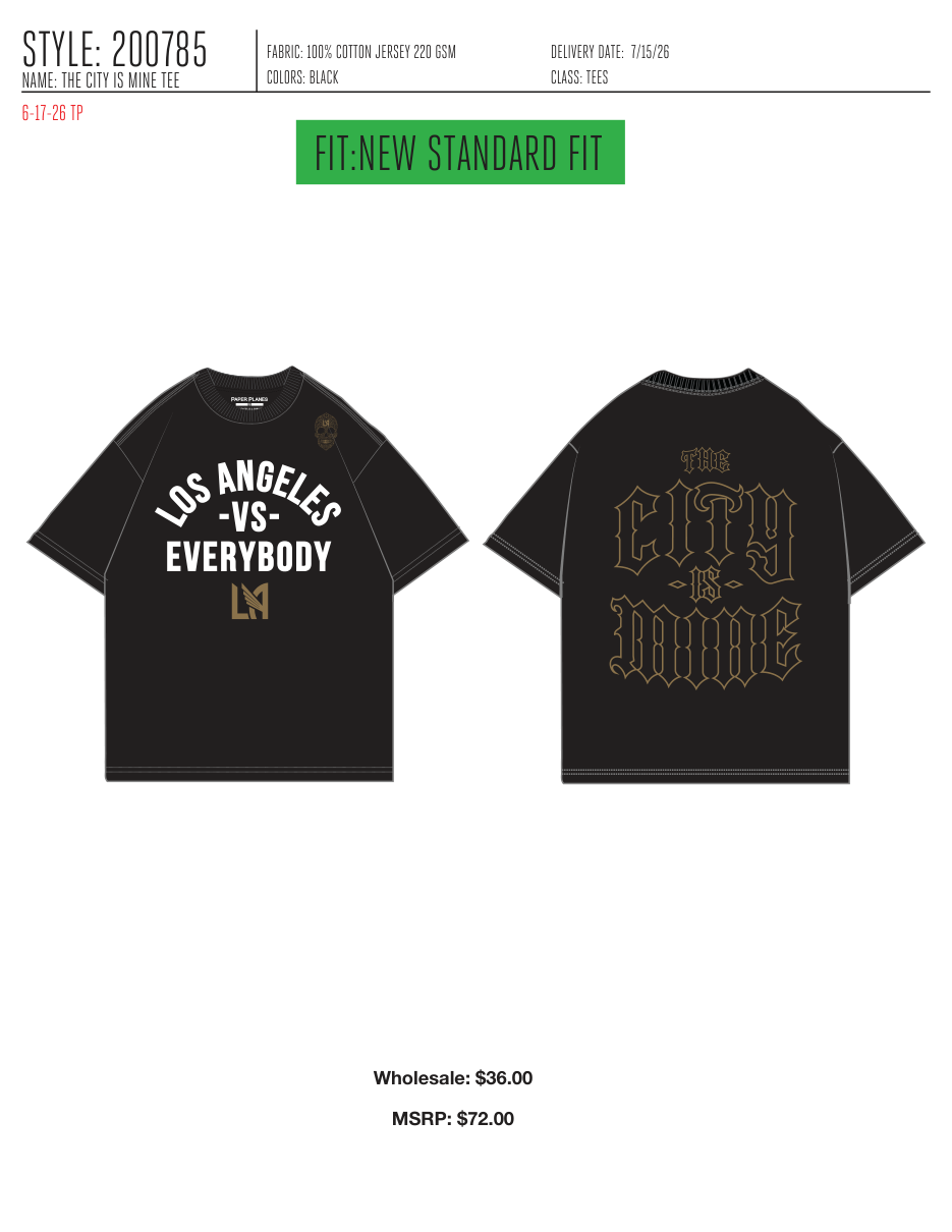 THE CITY IS MINE TEE