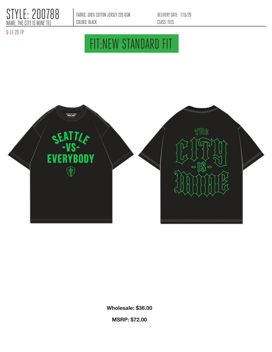 THE CITY IS MINE TEE