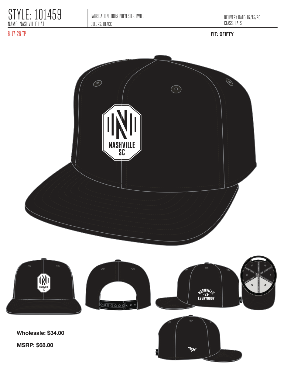NASHVILLE HAT
