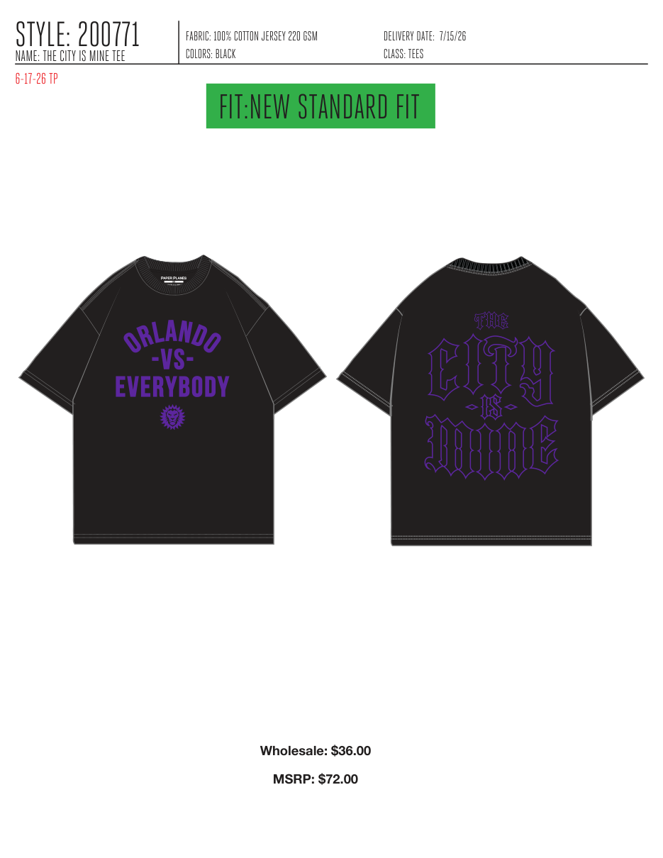 THE CITY IS MINE TEE