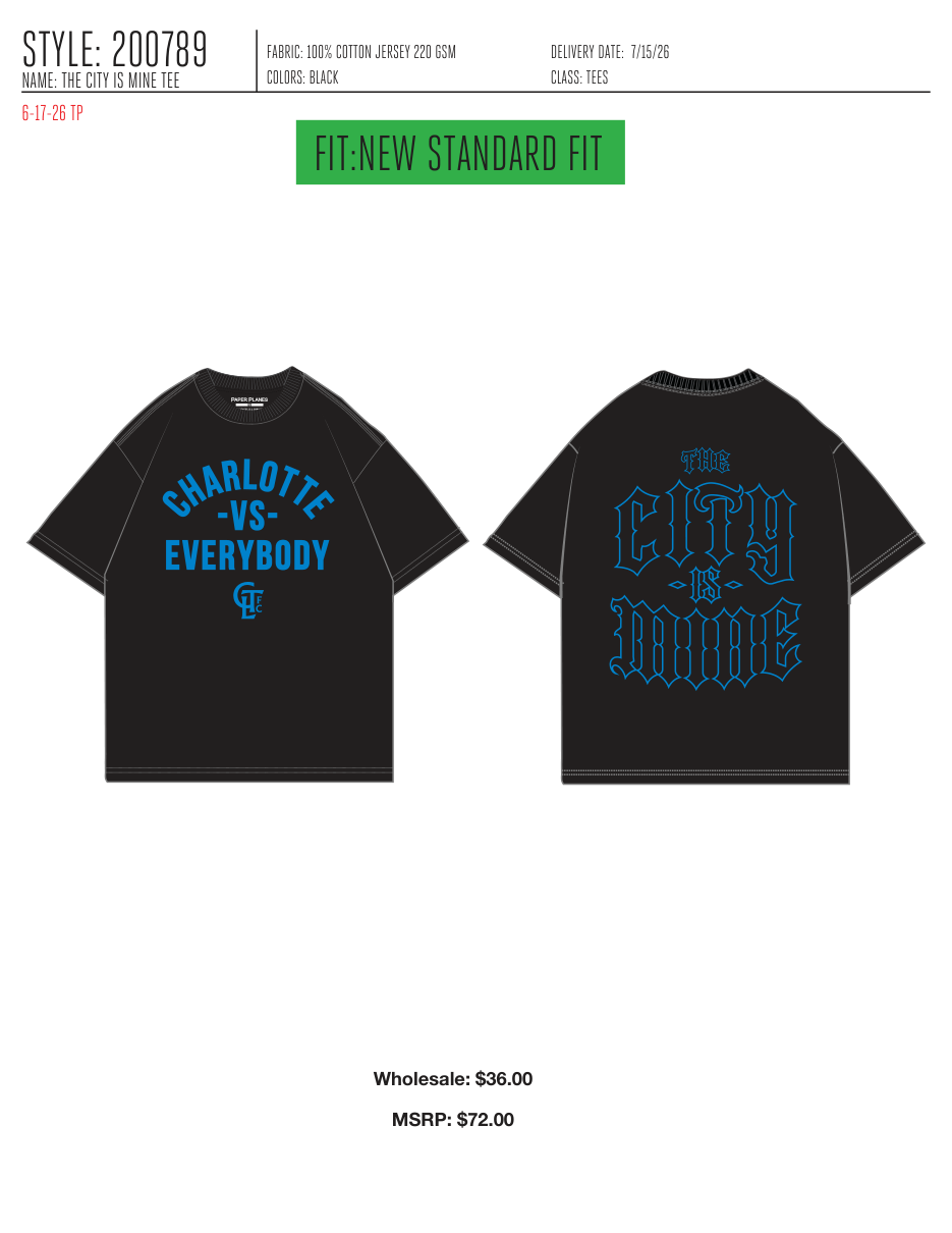 THE CITY IS MINE TEE